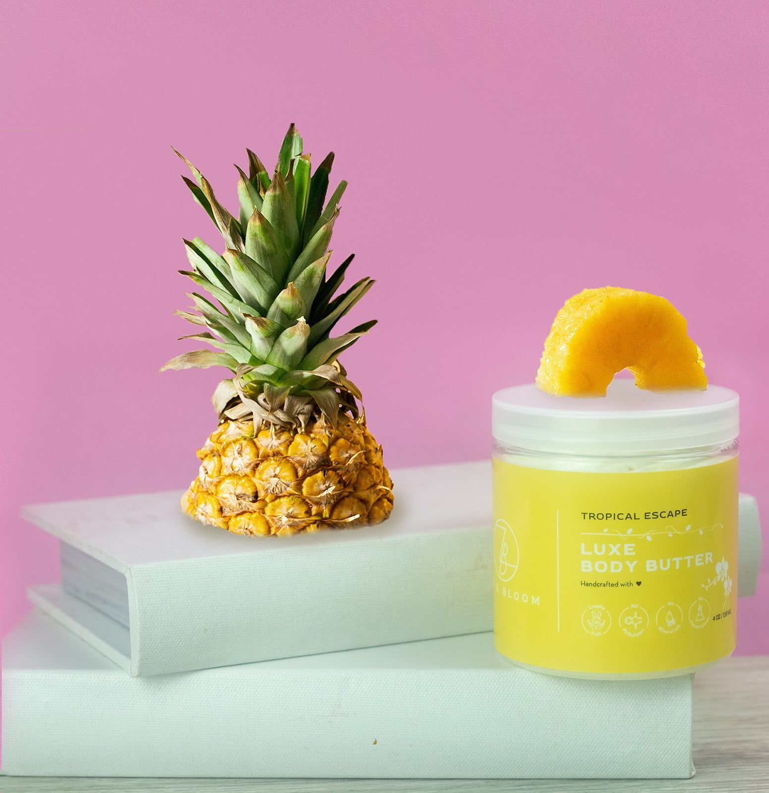 Zen & Bloom Tropical Escape Whipped Body Butter | 4 oz jar for $18