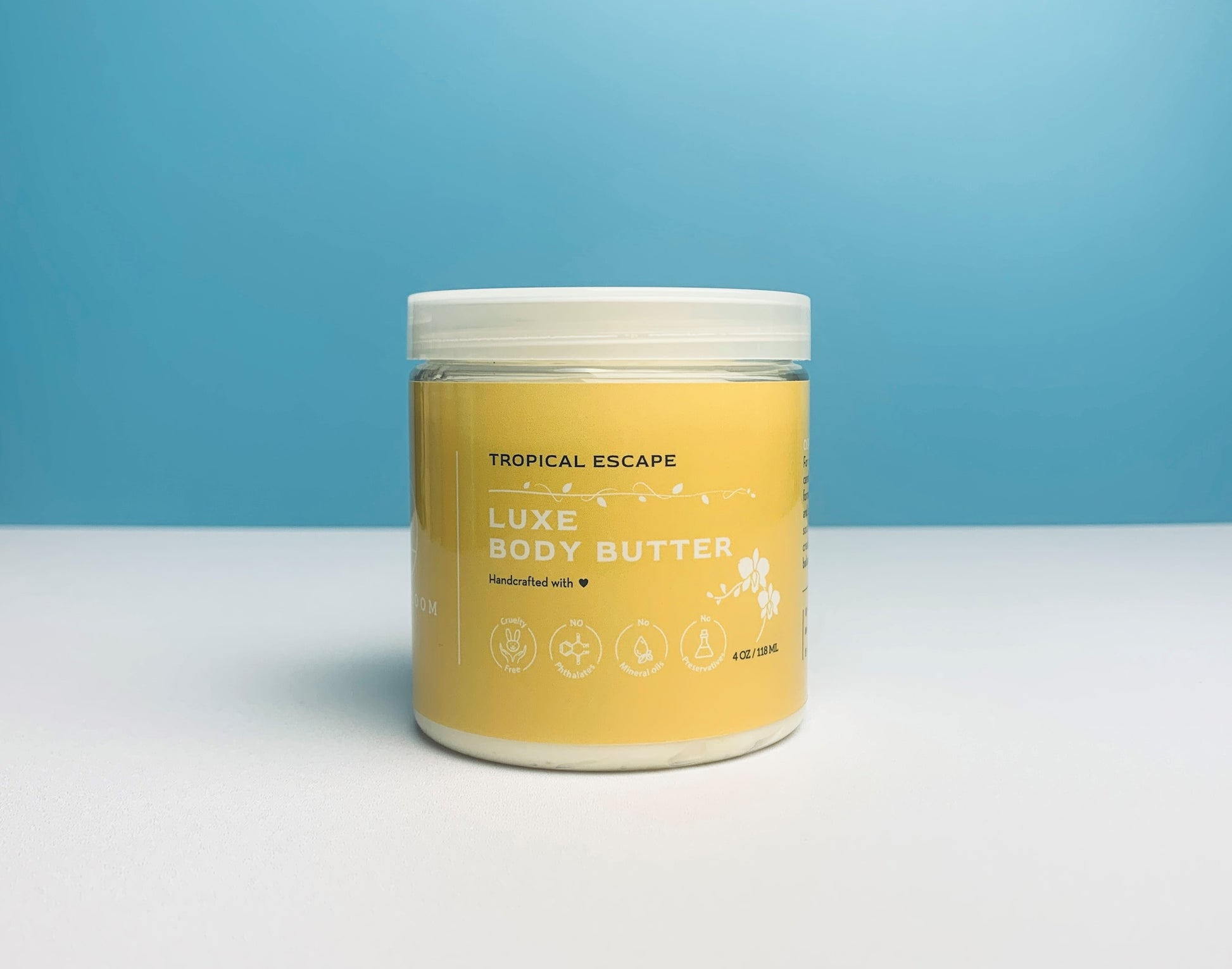 Zen & Bloom Tropical Escape Whipped Body Butter | 4 oz jar for $18